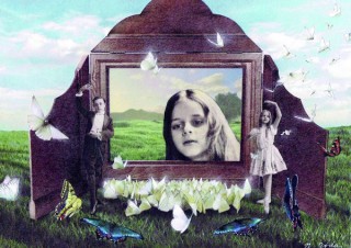 画家の合田佐和子氏の次女である合田ノブヨ氏の2年振りの新作展「Sleep Talking」