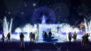 水上イルミネーションのFrozen Oceanが新たに登場した季節イベント「史上最光の冬ラグーナ」