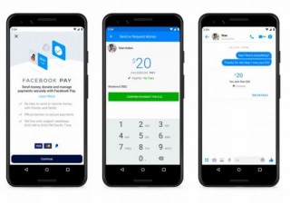 アメリカでFacebook Payがサービス開始、FBとMessengerでの各種支払いが可能に