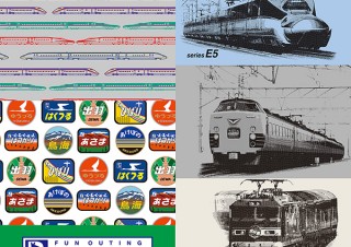 トートバッグ専門ブランドから、電車好き必見の「ROOTOTEトレインシリーズ」58種が新登場！
