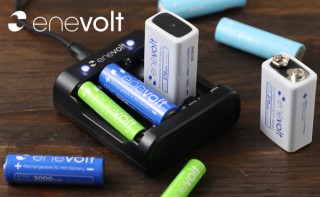 スリー・アール、USB接続で電源を供給できる単3・単4用の充電器を発売