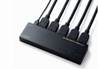 HDMI端子が一つでも複数のデバイスを接続して映像出力できる「HDMI切替器」