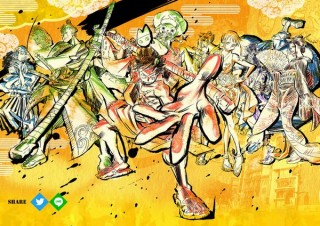 ワンピースのTVアニメ20周年記念の「渋谷の街回遊型デジタル連動イベント」開催