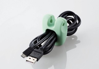エレコム、ケーブルの整理に便利なシリコン製のクリップとホルダー計18アイテムを発売