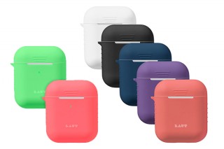 LAUT、暗い場所で光るAirPodsケース「POD NEON」を発売