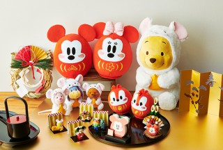 だるまや門松モチーフの“和”なかわいさ！ディズニーストアでお正月にぴったりの限定アイテム