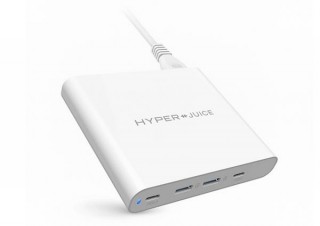 USB-C×2・USB-A×2ポートを搭載し大容量・急速充電対応の「USB電源アダプタ」