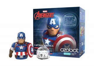 キャスタリア、アベンジャーズのヒーローが線に沿って動く「Ozobot Evoマスターパック」