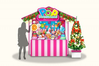 スイーツを使った芸術作品を展示する帝国ホテルアーケードの「スイーツアート展2019」