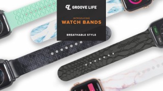 日本ポステック、AppleWatch互換バンド「Groove Band」の先行販売を開始