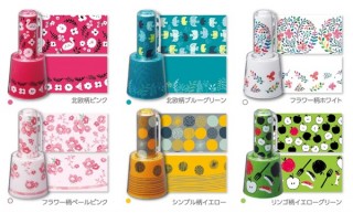 転がらない、なくならない、かわいいシヤチハタ着せ替えスタンド6柄が新登場