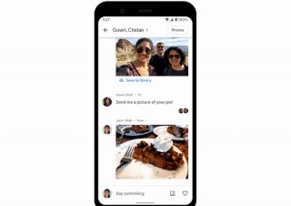 Googleフォトでの写真共有がより簡単に、チャット機能でコメントや共有が可能に