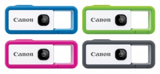 キヤノン、カラビナデザインを採用した新コンセプトのデジカメ「iNSPiC REC」を発売