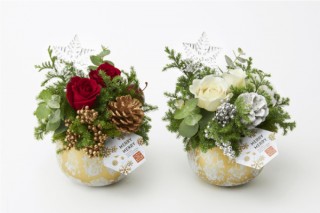 青山フラワーマーケットがクリスマスフラワーギフトを販売！毎年大人気のドライリースも