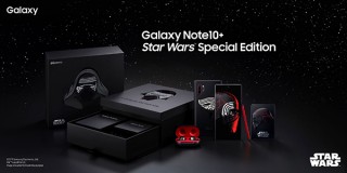 Galaxy Note10+、スター・ウォーズ最新作公開記念のダークサイドモデルを限定販売
