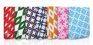 フォーカルポイント、グラフィカルなパターンを施したiPad用ケース