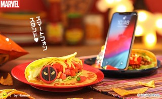 Hamee、デッドプールとタコスデザインの食品サンプル型スマホスタンド発売