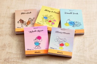 定番ブロックメモ「RHODIA（ロディア）に、ディズニーオリジナルデザインが登場