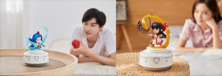 SNK「SAMURAI SPIRITS」の橘右京とナコルルを起用したAIフィギュア登場
