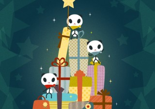 人気イラストレーター あさひな。さんが描くとびきり可愛いクリスマスアートパネル販売開始