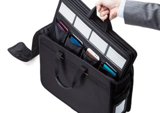 サンワサプライ、20台のスマホを一括保管できるBOX型バッグ発売