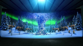 ワールドによる幻想的な音と映像のイベント「WORLD TRAVEL TREE “AOYAMA”」