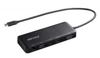 バッファロー、USB Type-Cドッキングステーション「LUD-U3-CGD」を発売