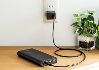 サンワサプライ、PD30W出力対応の容量20100mAhモバイルバッテリーを発売