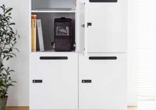 仕事道具収納力やセキュリティなどを備えたコワーキング用「パーソナルロッカー」発売