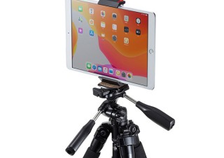 サンワサプライ、スタンドとしても利用できるスマホ・タブレットホルダーを発売