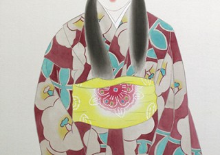 現代の感覚で描かれた数々の美人画が集まる華やかな展覧会「令和・京・美人」