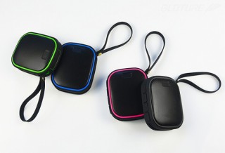 Gloture、ポップな色使いが魅力のコンパクトな防水Bluetoothスピーカーを発売