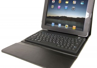 サンコー、iPad用革ケースとBluetoothキーボードのセットモデル