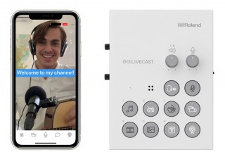 ローランド、スマホを使ったライブ配信で多彩な演出を加えられるツールを発売