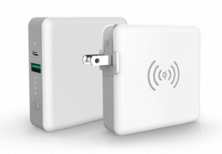 CIO、ワイヤレス充電が可能なコンセントプラグ付きモバイルバッテリーを発売