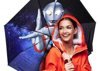 シンシア、ウルトラヒーローや怪獣たちを描いた折りたたみ傘を発売