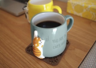 ヴィレヴァン、猫が爪を研ぐ姿がモチーフの「つめとぎマグ」を発売