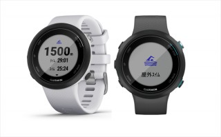 水中心拍計を搭載したスイミング用GPSスマートウォッチ「Garmin Swim 2」