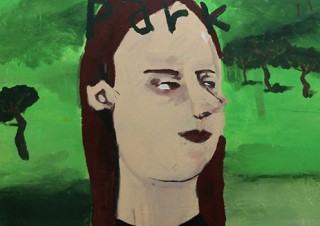 ロンドンを拠点として活動している若手アーティストの蛭子未央氏による個展「今日の一言」