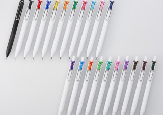 一層濃く、鮮やかな発色に。三菱鉛筆「ユニボール　ワン」全20色新発売