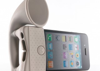 Cut&Paste、見た目がユニークなiPhone 4専用スピーカ＆スタンド