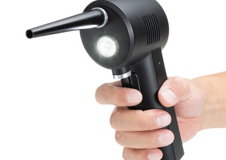 サンワサプライ、充電式で繰り返し使える電動エアダスターを発売