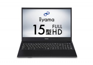 iiyama PC、第10世代インテルCore i3プロセッサーを搭載した15.6型ノートを発売
