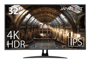 JAPANNEXT、USB Type-C接続が可能なHDR対応32型4Kディスプレイを発売
