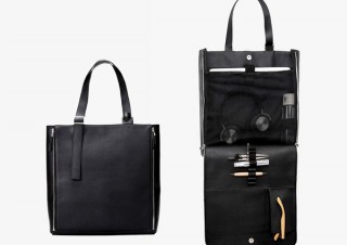 180度オープン式で中身が一目でわかる「サフィアーノ3wayバッグ」