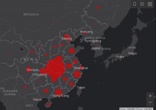爆発的に感染者増加の「新型コロナウイルス」の“今”がひと目で分かるMAP公開