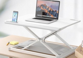 電動で高さを調節できるスタンディングデスク「stanwork2」がクラファンに登場