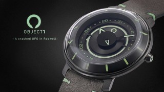 きびだんご、UFOを連想させるデザインの腕時計Object 1を発売