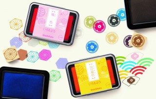 日本の伝統色から選定した24色が華やか！繊細な模様もキレイに押せるスタンプパッド「いろもよう」発売