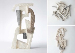 自身の理想とする形状や構造の研究を続けている彫刻家の宮﨑直人氏の個展「COMPOSITION」